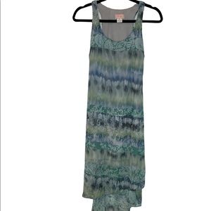 love…ady ❤️Gorgeous❤️ Sleeveless, Lined, Asymmetrical Dress Size Small